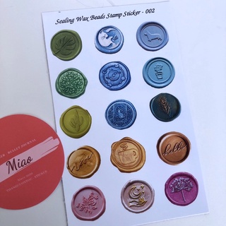 Bullet Journal Stamp Sticker - A6