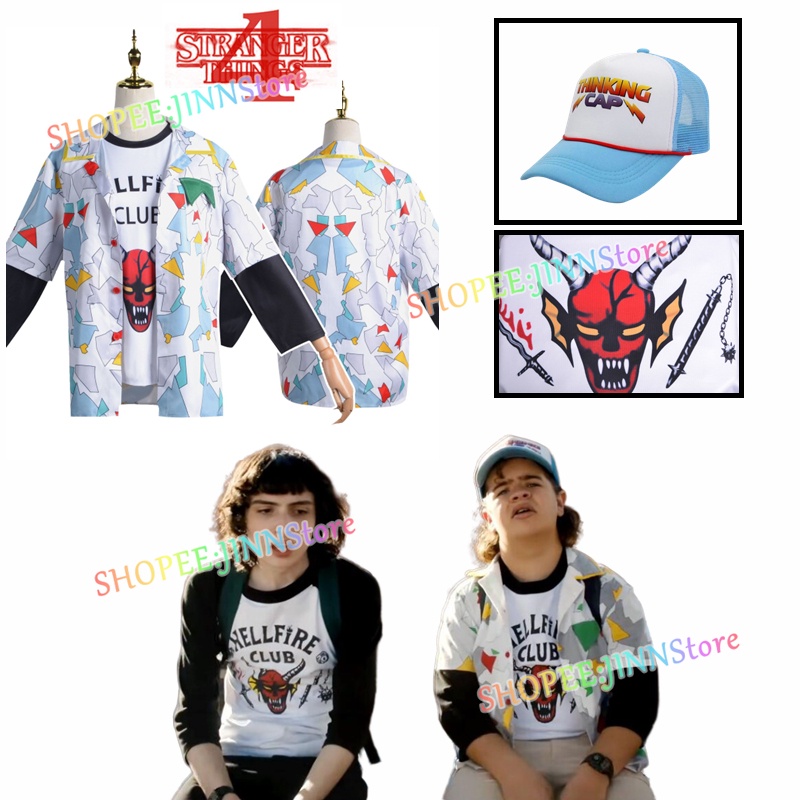Jinn Áo Thun Cosplay Nhân Vật Phim Stranger Things Mùa 4 Cho Nam Nữ