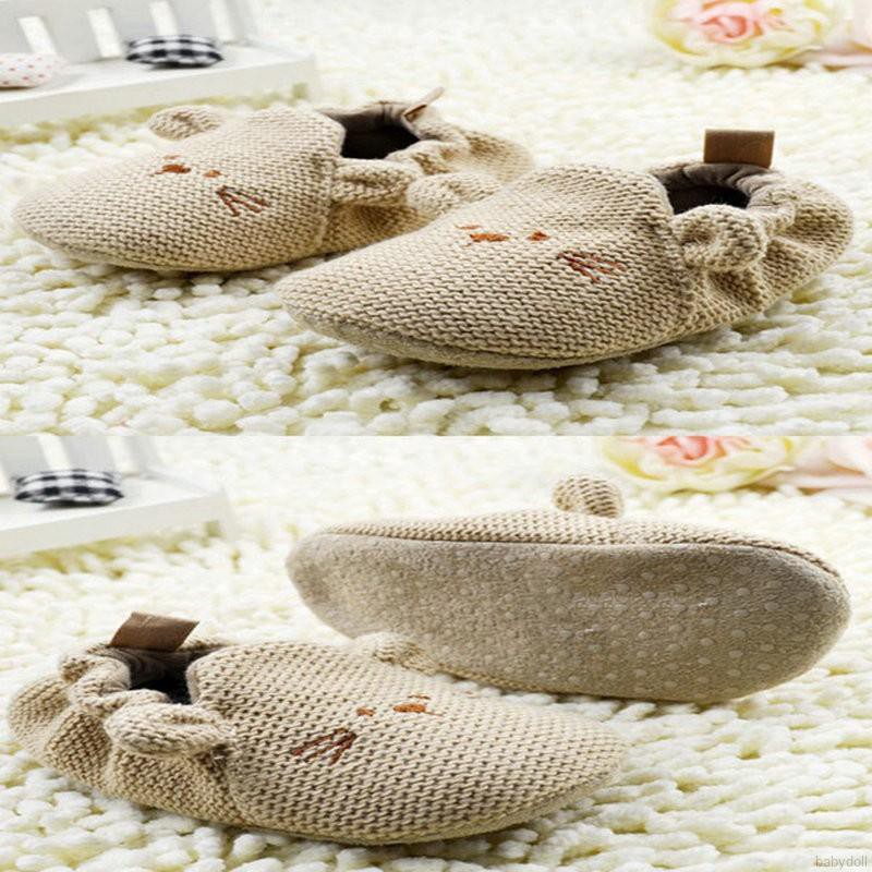 Giày Tập Đi Cotton Chống Trượt Đáng Yêu Cho Bé