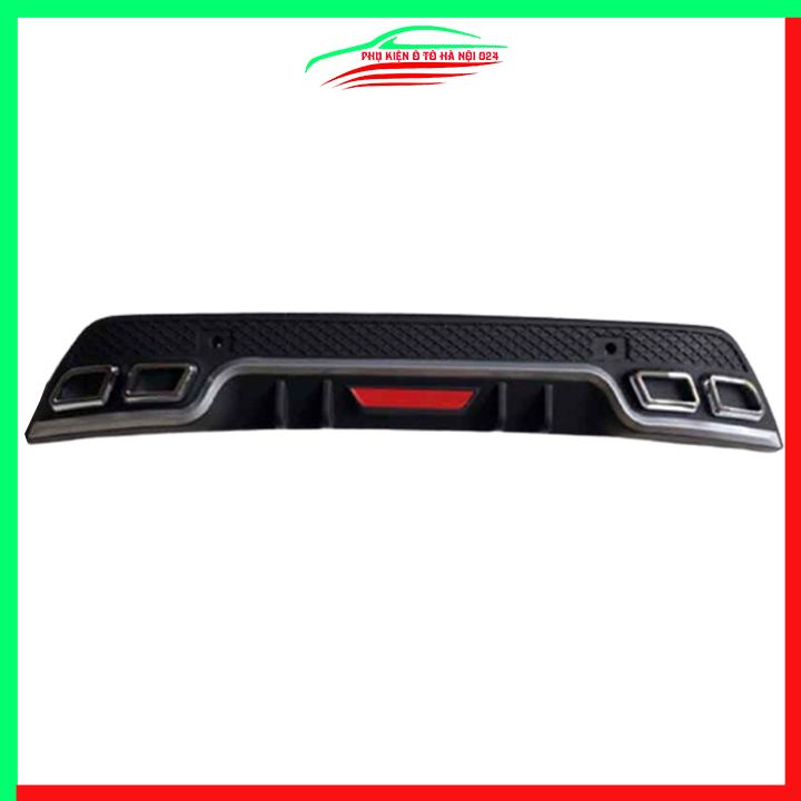 Lippo, líp chia pô ô tô  Kona 2018-2024 màu bạc chuẩn form xe thể thao