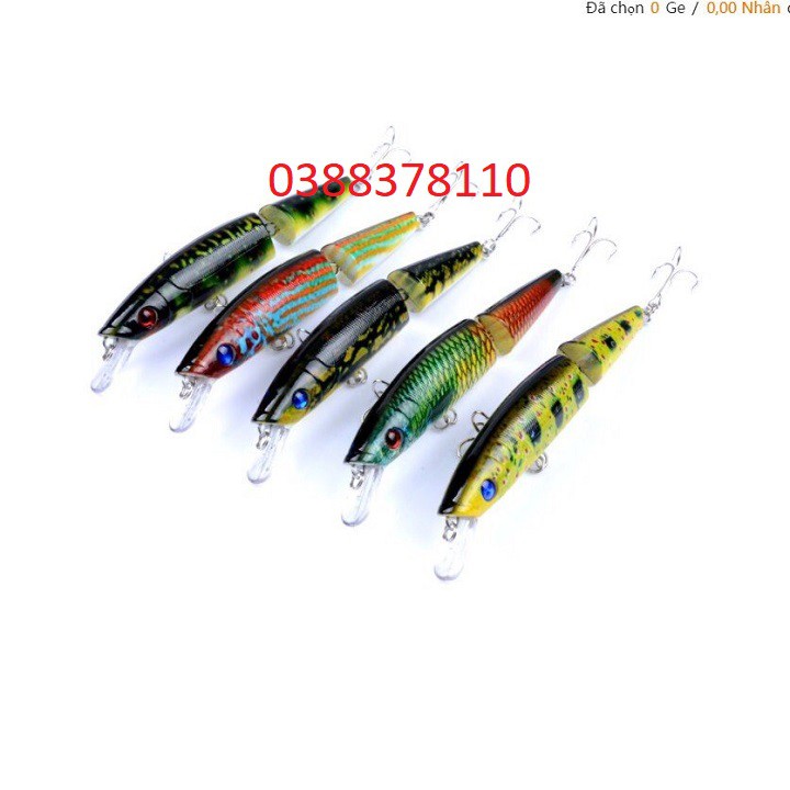 Mồi Cá Giả Câu Lure 2 Khúc 14cm /21,7g