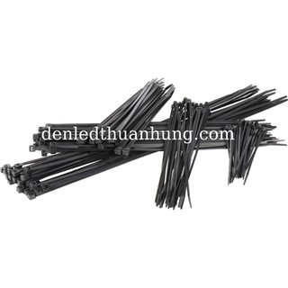 Combo 10 bịch dây rút nhựa đen 4x200