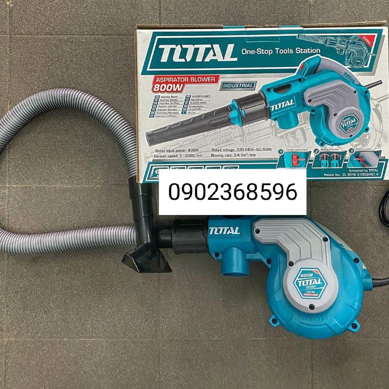 800W Máy thổi bụi thổi lò (Công nghiệp) Total TB2086