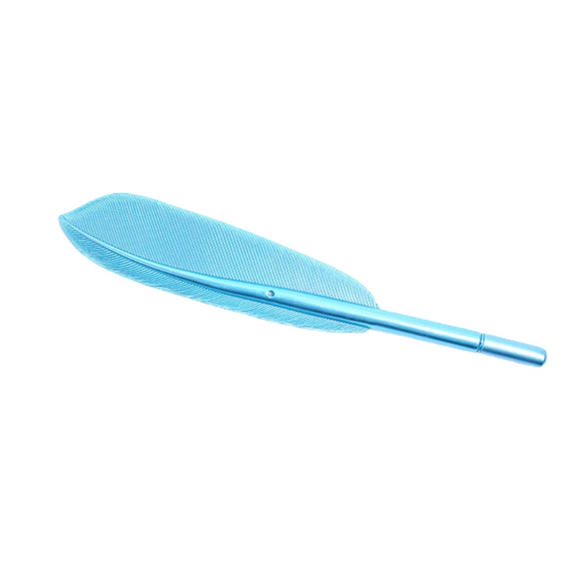 Bút Mực Gel Hình Lông Vũ Phong Cách Retro Có Thể Bơm Mực Vừa