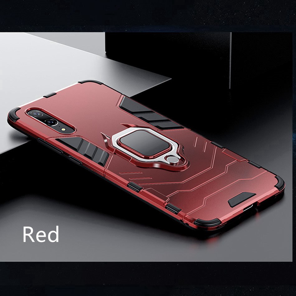 Ốp điện thoại TPU + PC có giá đỡ nam châm cho Huawei P30 Lite Mate 20 Lite P30 Pro
