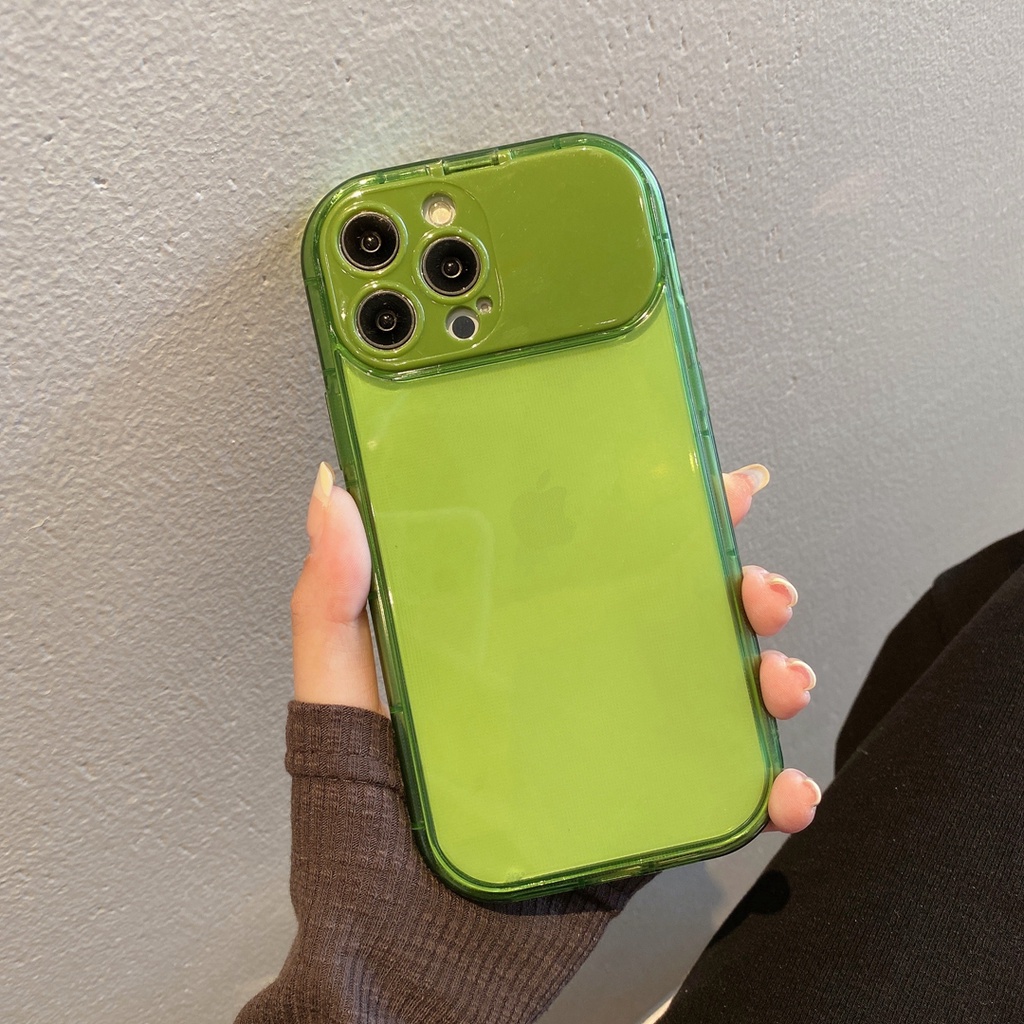 Ốp Điện Thoại tpu Mềm Kèm Gương Trang Điểm Cho Iphone 12 pro max 11 pro max xs max xr x 13promax 14Proamx