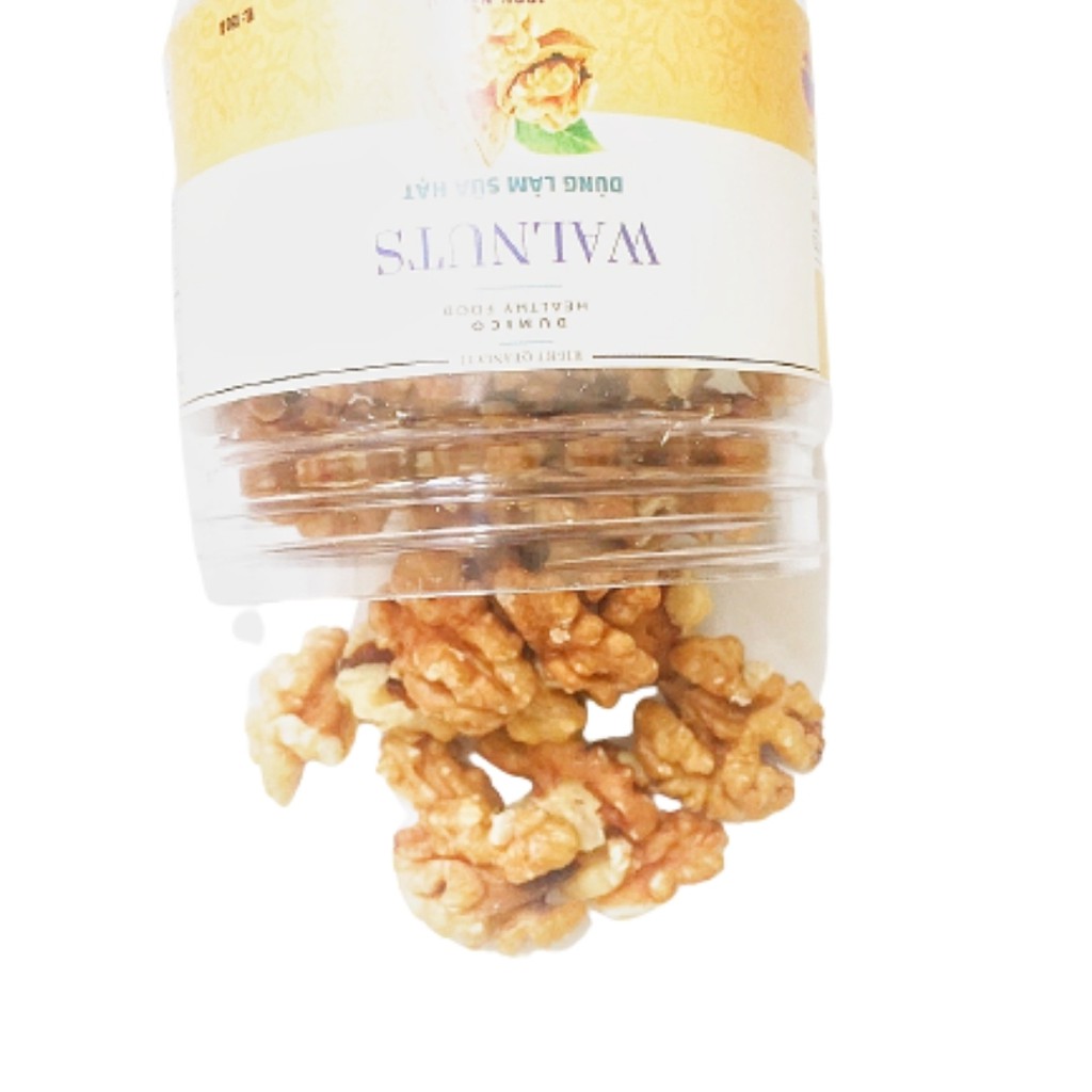 Hạt óc chó tách vỏ Dumico, walnuts làm sữa hạt, nhân óc chó nhập khẩu, ngũ cốc bà bầu,tập Gym,ăn kiêng.