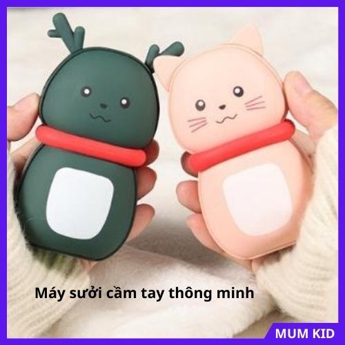 Máy sưởi ấm mini cầm tay thông minh cao cấp, hình dáng đáng yêu, cute dễ thương. Món quà ý nghĩa cho người thân MUMKID47