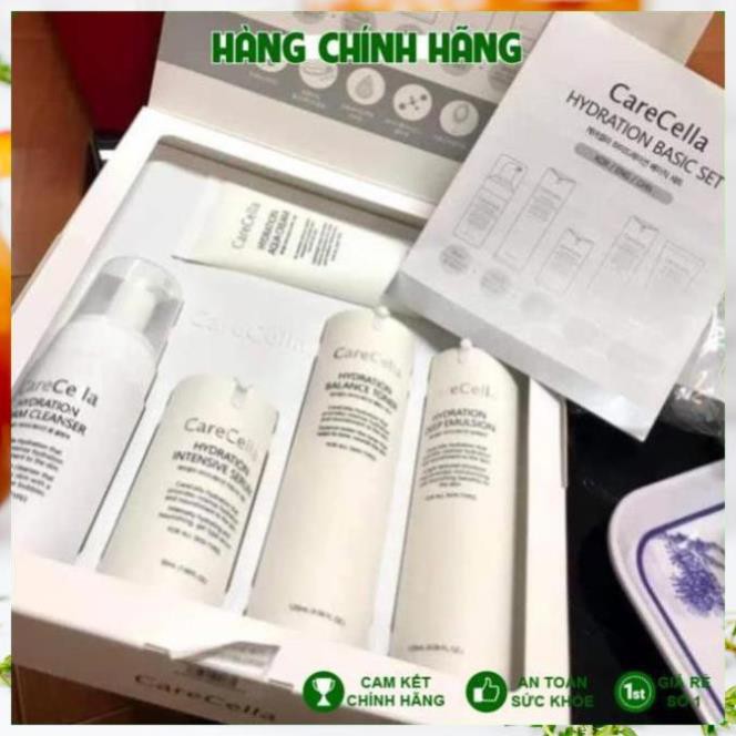 Bộ Dưỡng Da Cơ Bản CareCella Hydration-Mỹ Phẩm Hàn Quốc Chính Hãng Thương Hiệu Carecella
