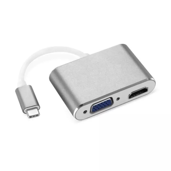 Cáp chuyển đổi USB Type C sang HDMI và VGA