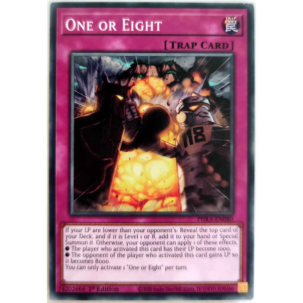 [Thẻ Yugioh] One or Eight |EN| Common