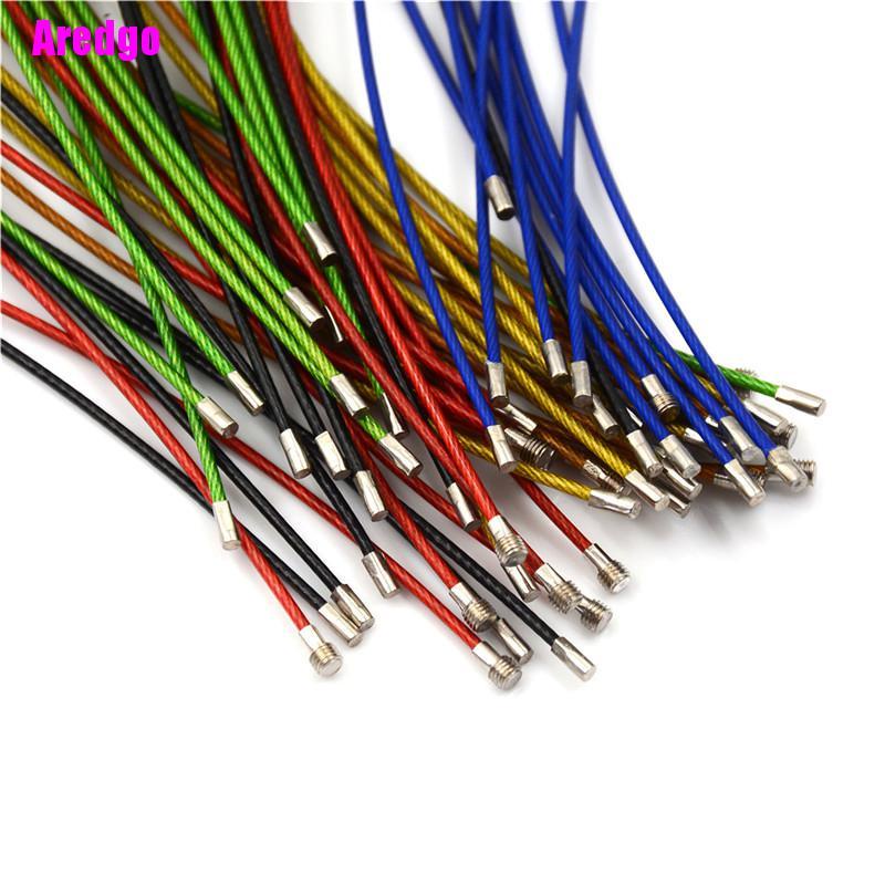 Set 10 dây móc khóa dạng xoắn ốc vít bằng thép không gỉ đa năng tiện dụng
