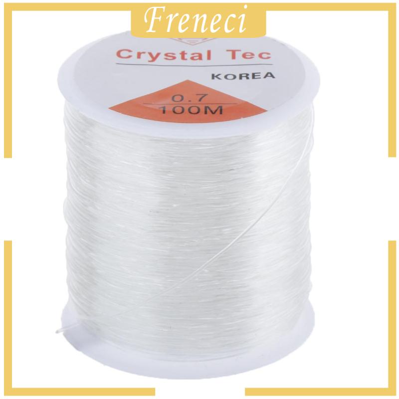 Cuộn Dây Pha Lê Co Giãn 0.7mm Dài 10m Dùng Làm Đồ Thủ Công