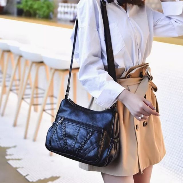 Túi da dê mềm chất đẹp size đại QN27