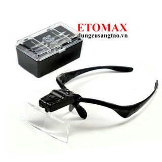Kính lúp đeo đầu có đèn v2