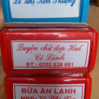 Con dấu khắc theo yêu cầu