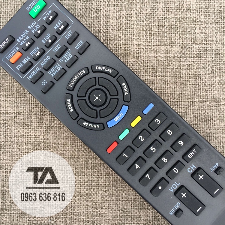 [FREESHIP 50K] Remote tivi sony ✔ Điều khiển Tivi Sony RM D959 - MỚI