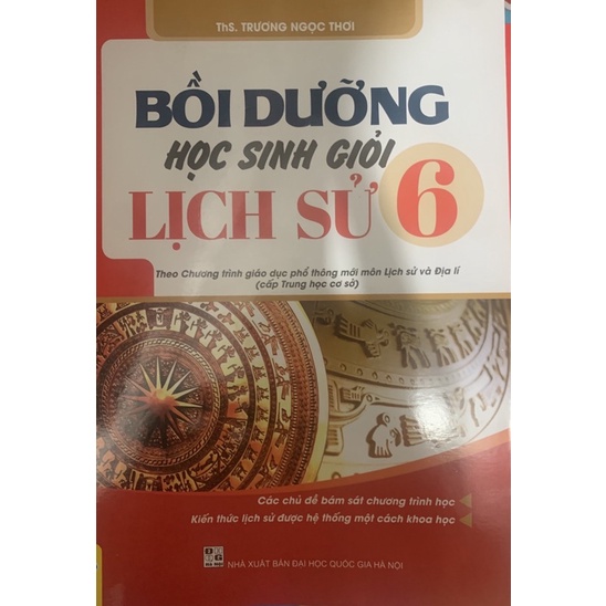 Sách - Bồi Dưỡng Học Sinh Giỏi Lịch Sử 6