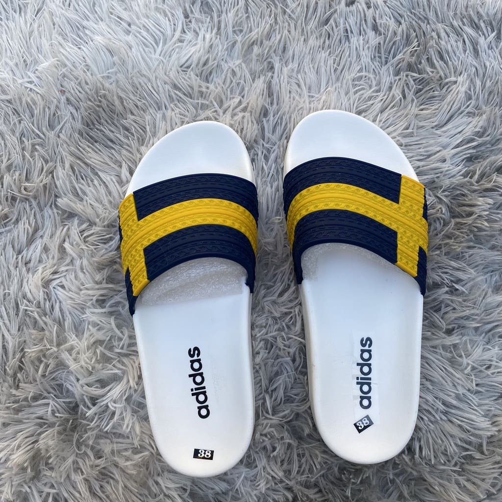 ⚡HÀNG SIÊU CẤP⚡ Dép nam đẹp nhất 3 sọc đế cao su non cao cấp, Dép nam nữ unisex chống nước