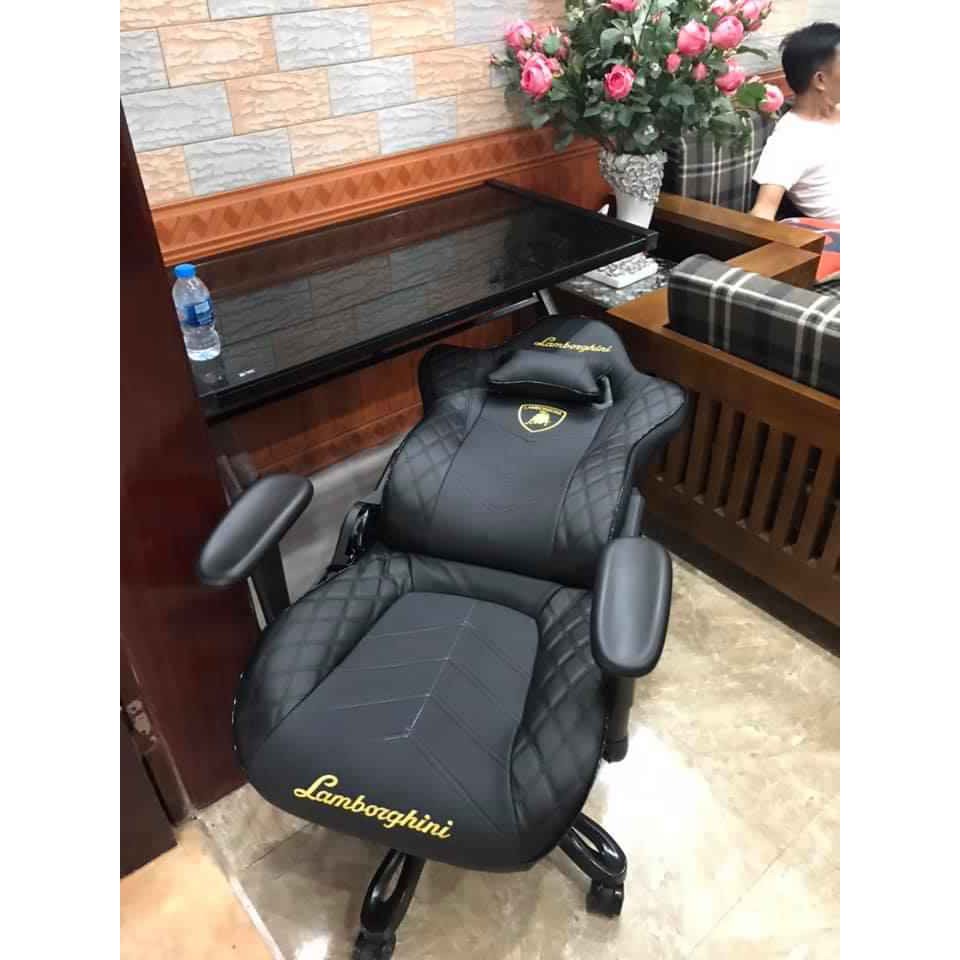Ghế Gaming Lamborghini Màu Đen