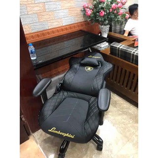 Ghế Gaming Lamborghini Màu Đen
