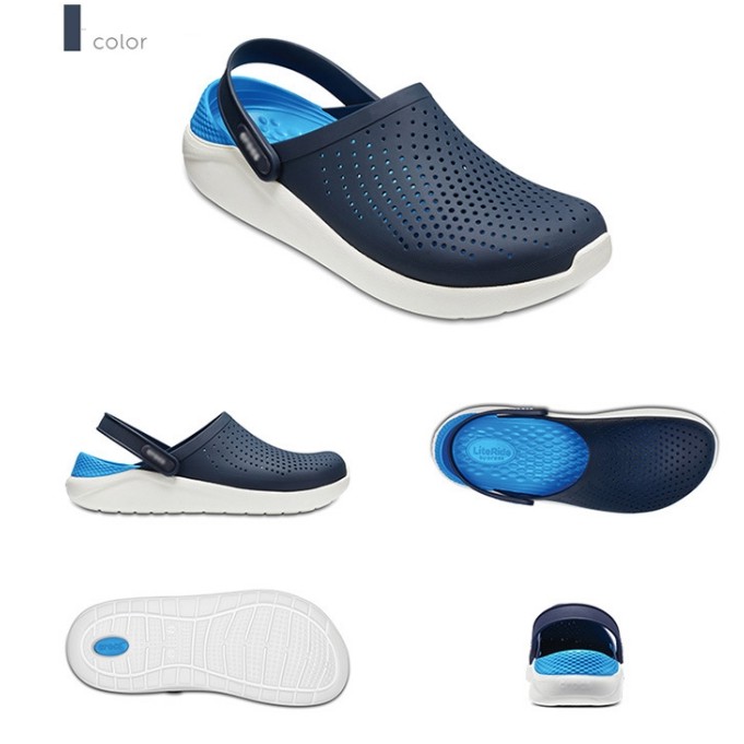 Dép bít đầu - Sục LITERIDE - Chất liệu nhựa PVC kết hợp EVA siêu nhẹ, không thấm nước - Mã SP 8843