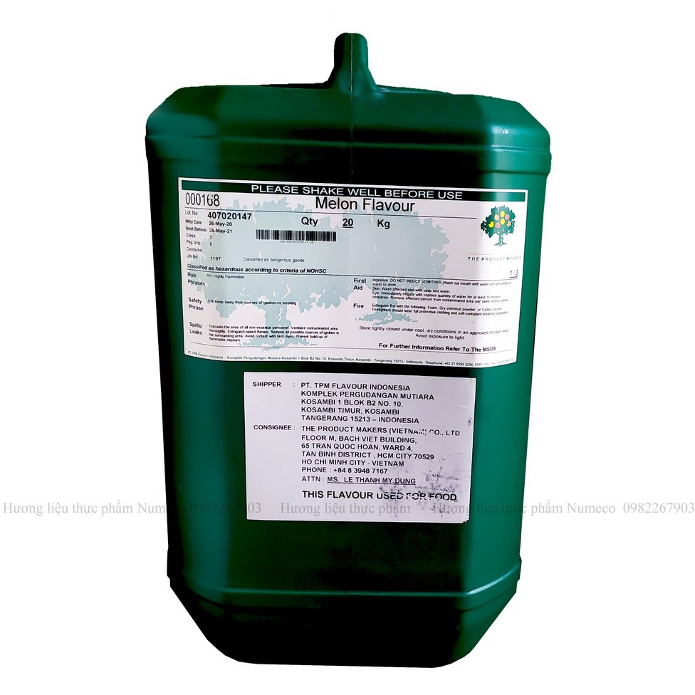 Hương dưa lưới thực phẩm (Melon Flavour)