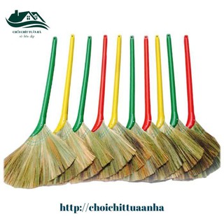 [xả kho] Chổi chít cán nhựa quét nhà loại tốt