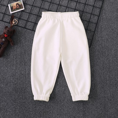 Quần Thể Thao Màu Trơn Chất Liệu cotton Thời Trang Cho Bé Trai