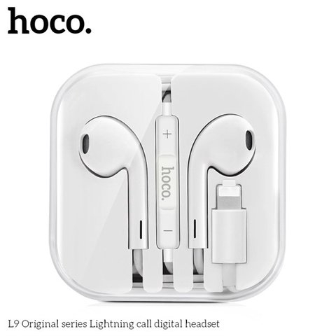 Tai nghe chân Lightning Hoco L9 - Tai nghe dây - Chân Iphone - Có Mic