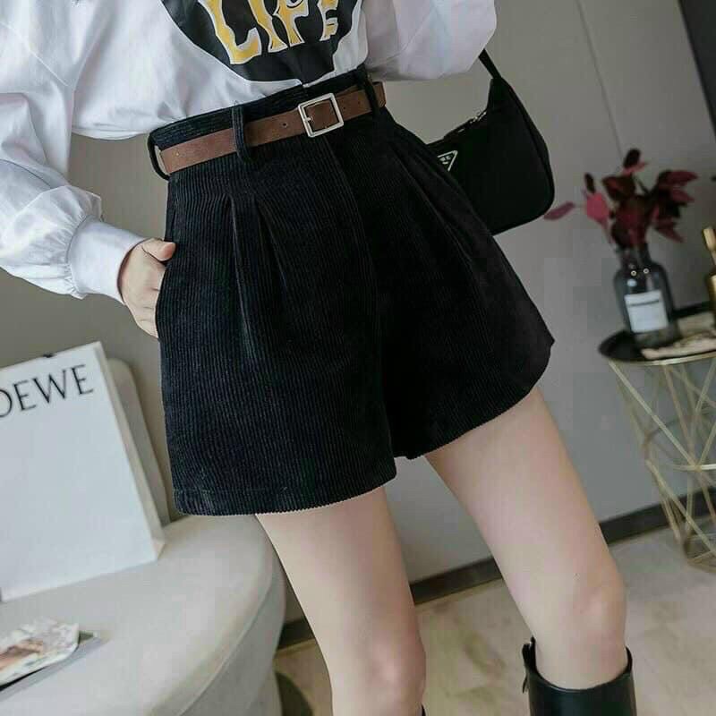 Quần Short cạp chun Kèm Đai | BigBuy360 - bigbuy360.vn