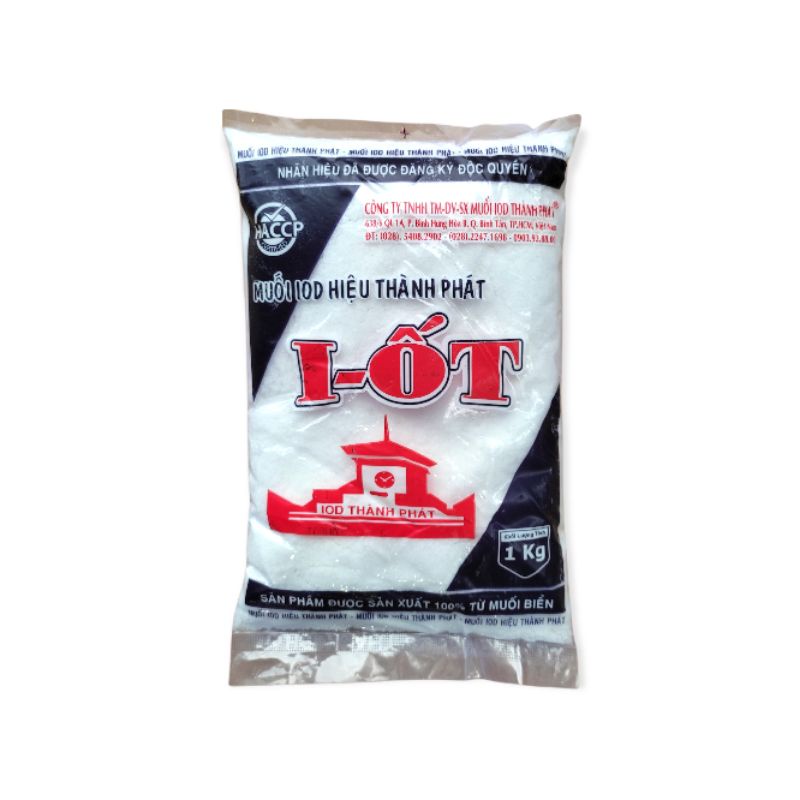 Muối iod Thành Phát gói 1kg