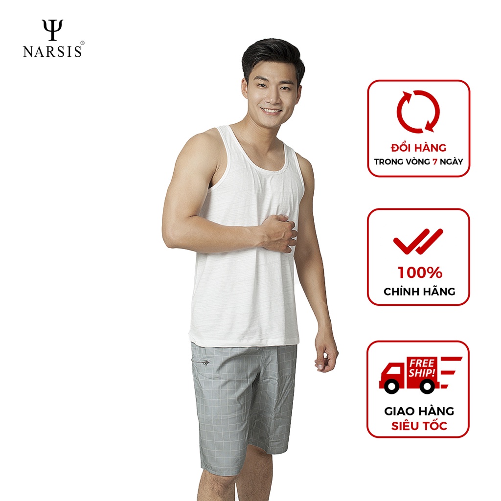 Quần shorts nam đi biển Narsis S8001