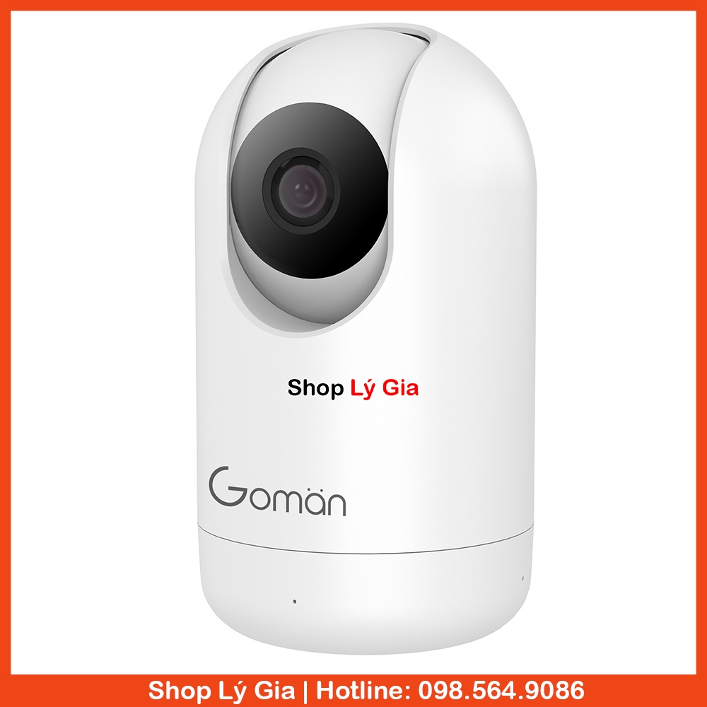 Camera thông minh mini xoay 360º | Chính hãng Goman | Bảo hành 1 năm