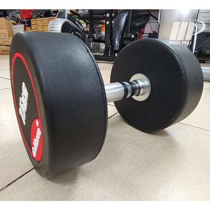 Tạ tay cao cấp Goldnova 15kg ⚡ Dụng cụ tập GYM chuyên nghiệp ⚡ Tạ bọc cao su loại 15kg 1 chiếc