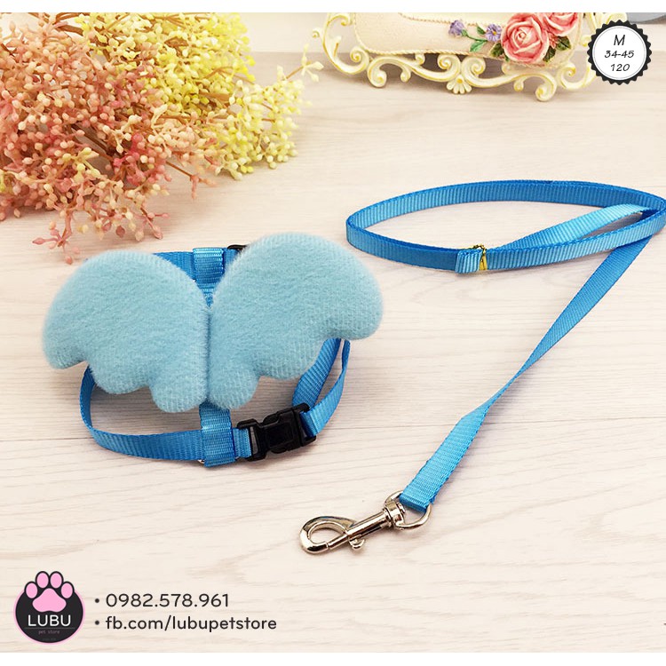 Dây dắt cánh thiên thần cho chó nhỏ