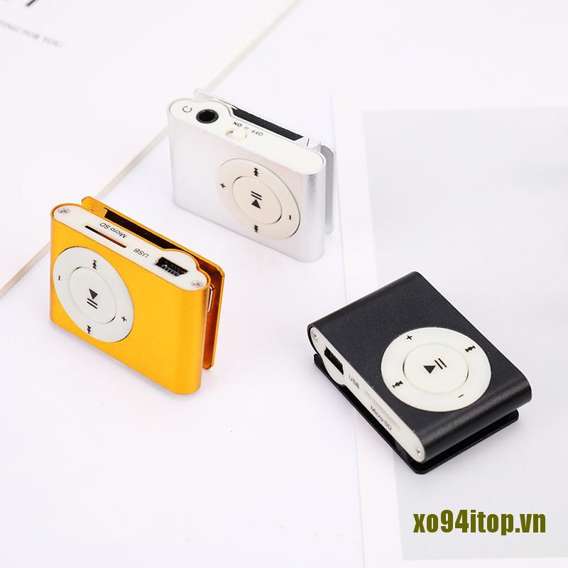 Máy Nghe Nhạc MP3 Mini Hỗ Trợ Thẻ Nhớ Micro TF 32GB