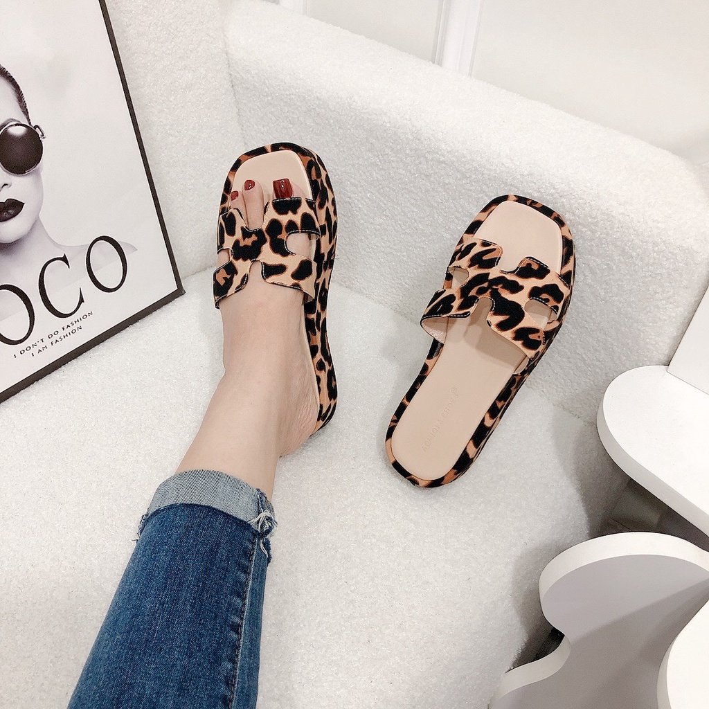 Dép H Nữ Đế Bọc 2p Quai Ngang Mềm Đủ Màu Chất Nhẹ Lên Chân Cực Xinh - Chichanhstore
