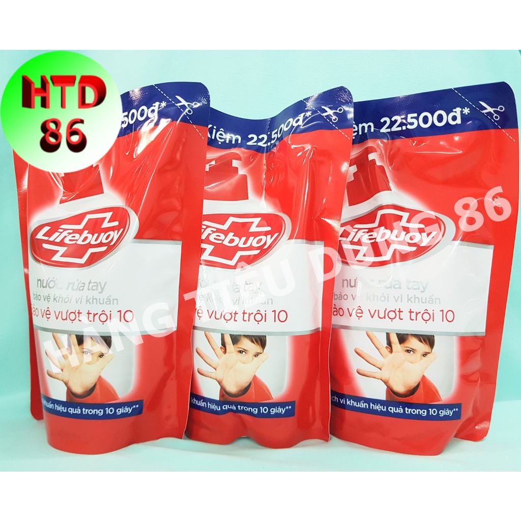 Nước rửa tay lifebuoy túi 450g - nước rửa tay lifebouy (Date mới)