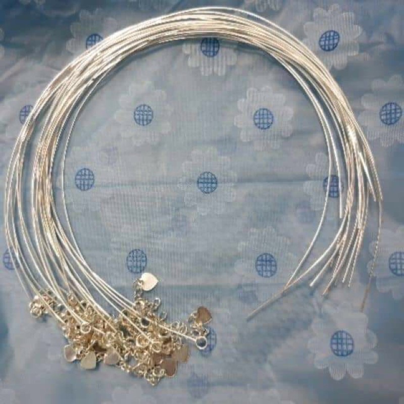 GIÁ SỈ  Bạc chuẩn: Dây lõi bạc/ chỉ bạc - Hàng chuẩn siêu đẹp, PH761
