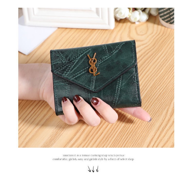 Ví nữ ngắn thời trang Hàn Quốc xinh xắn