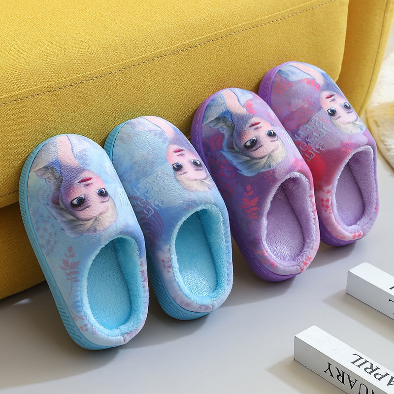 Dép bông đi trong nhà chống trượt dễ thương dành cho bé gái
