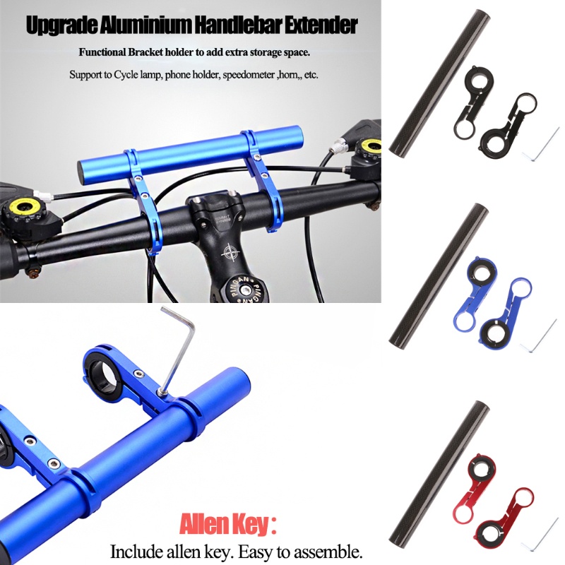 Giá Đỡ Đèn Nối Dài Gắn Tay Lái Xe Đạp Tiện Dụng