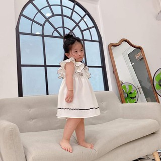 [Thiết kế] Váy trắng cánh tiên cho bé gái