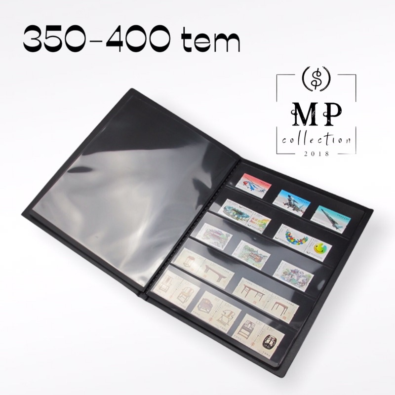 Album tem sưu tập PCCB / Mingt , 10 tờ  loại 5 ngăn.