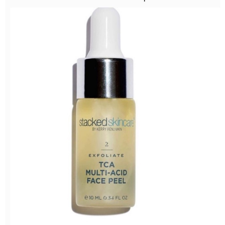 peel tẩy tế bào chết thay da căng bóng Stackedskincare TCA Multi Acid Face Peel 10ml