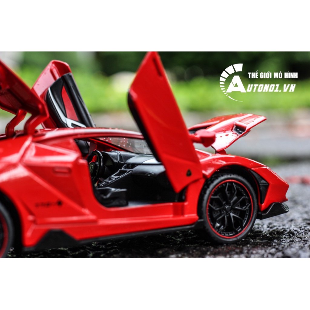 MÔ HÌNH XE LAMBORGHINI CENTENARIO RED 1:24 CHE ZHI 6744