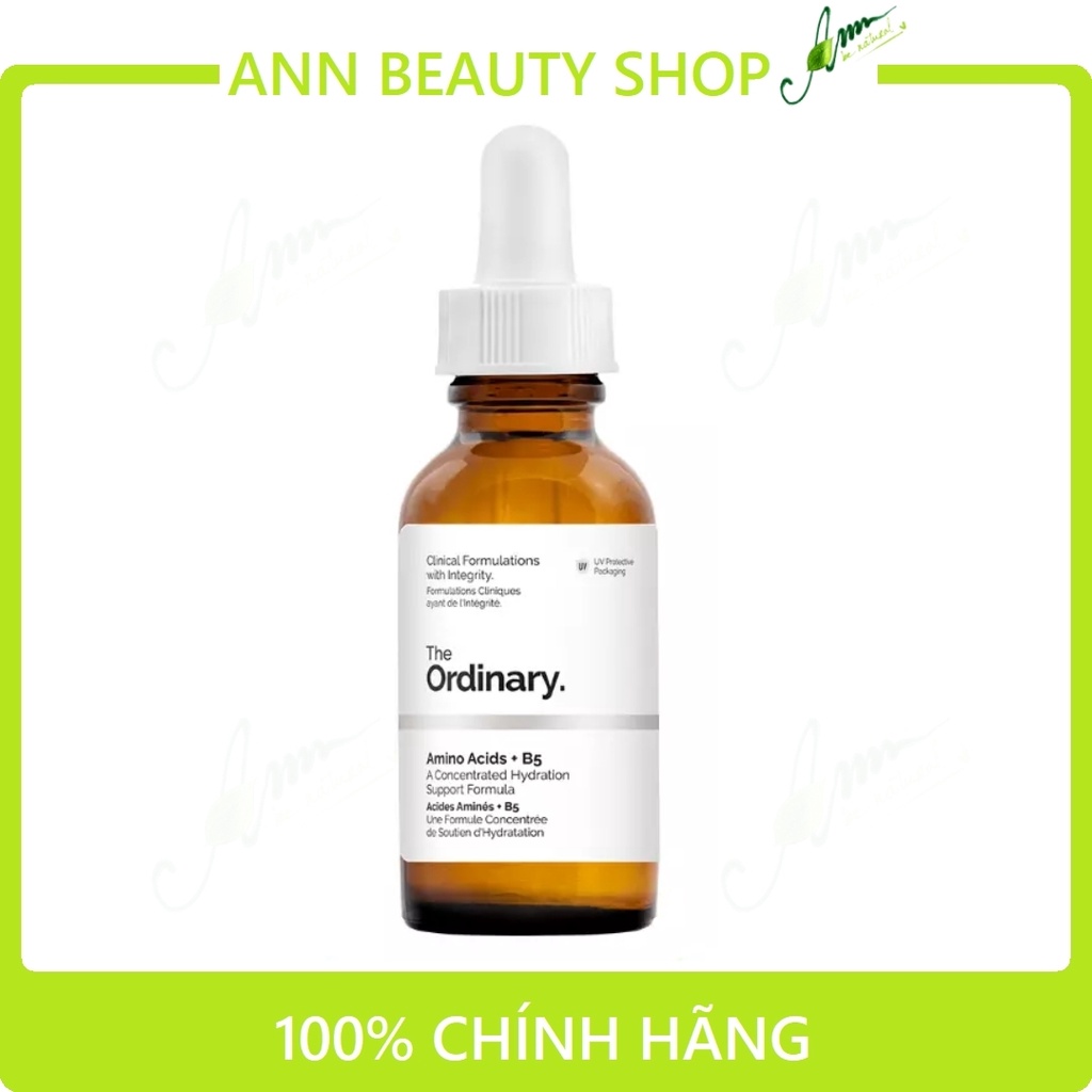 Serum Dưỡng Trắng Cấp Ẩm Phục Hồi Da The Ordinary Amino Acid + B5 30ml