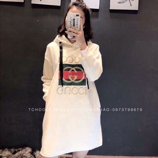 Áo váy nhung gucci