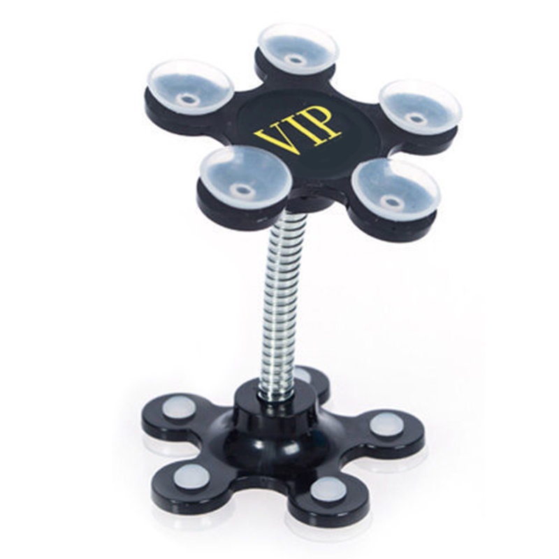 Giá Đỡ Gắn Xe Hơi SUV Hình Cánh Hoa Có Giác Hút Đôi Tiện Dụng